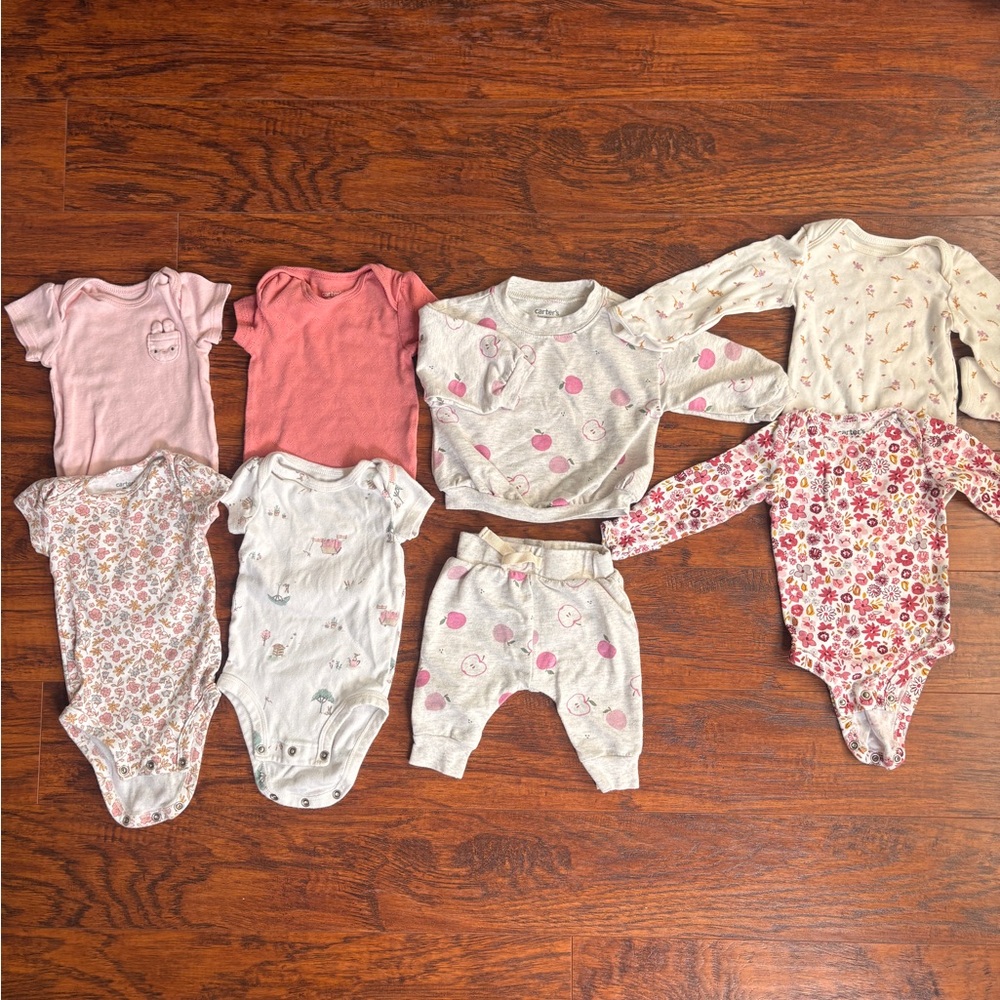 Baby girl clothes bundle size 3 months